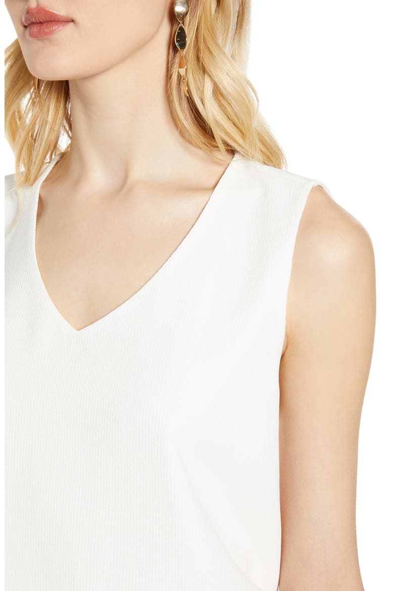 Pattern Sleeveless Top, Alternate, color, IVORY CLOUD