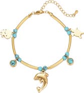 DLORIA Seabreeze Sparkle Turquoise Bracelet