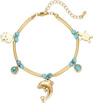 DLORIA Seabreeze Sparkle Turquoise Bracelet