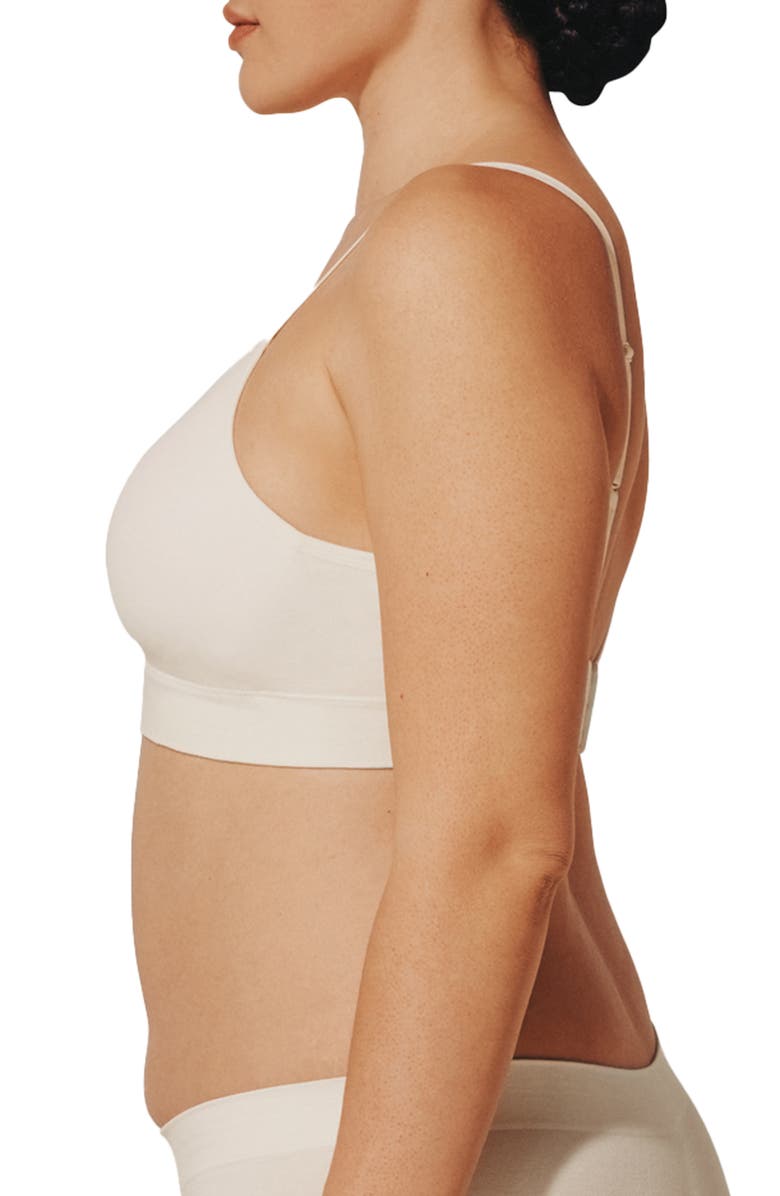ThirdLove Seamless Stretch Cotton Blend Wireless Bra, Alternate, color, 