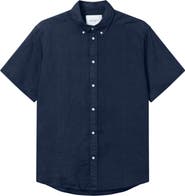 Les Deux Kris Linen Short Sleeve Shirt