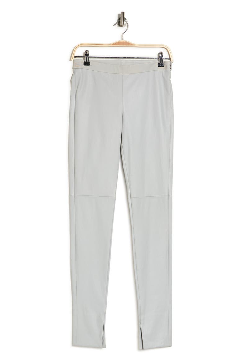 Fria Leather Pants, Alternate, color, 088-GRAVEL