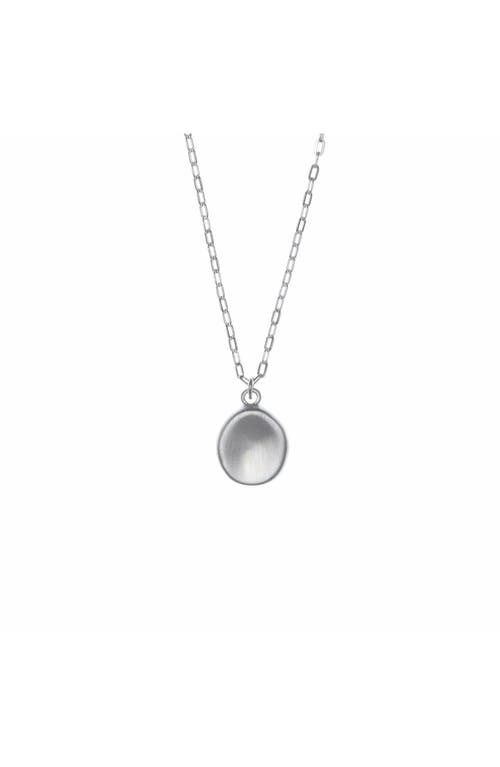 Uncommon Goods Worry Stone Pendant Necklace