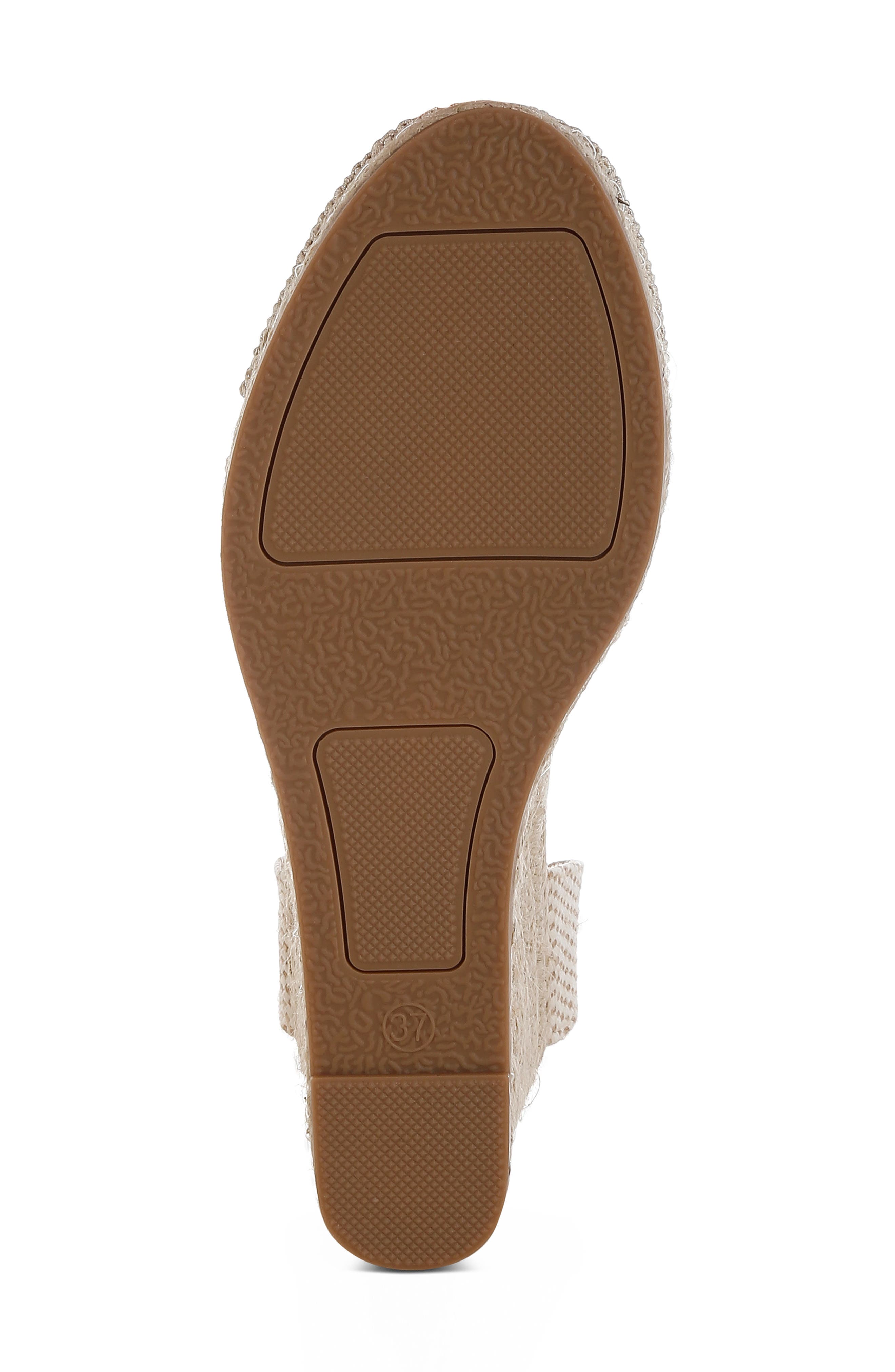 Nomader Wedge Sandal, Alternate, color, BEIGE