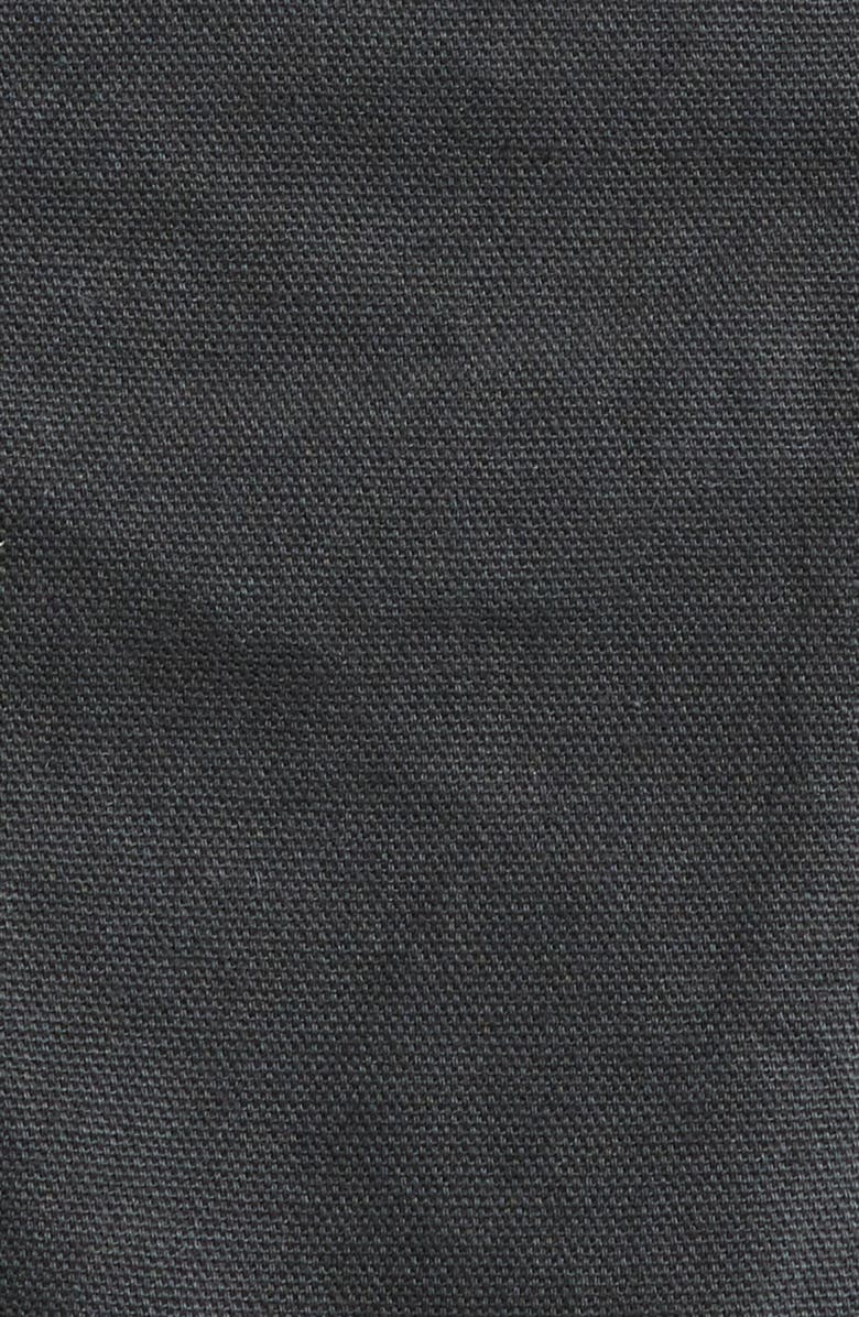 Lucky Brand Cutwork Detail Cotton Overall Maxi Dress, Alternate, color, Raven