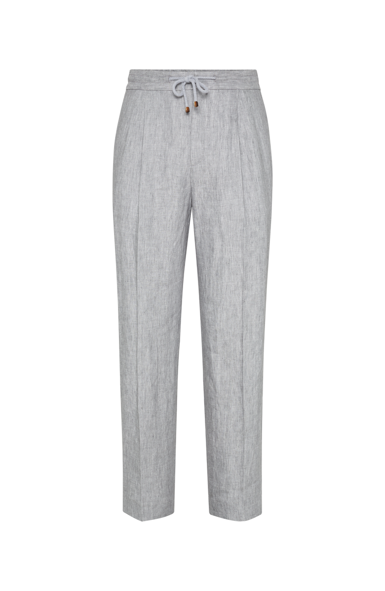 Brunello Cucinelli Trousers with drawstring, Main, color, 