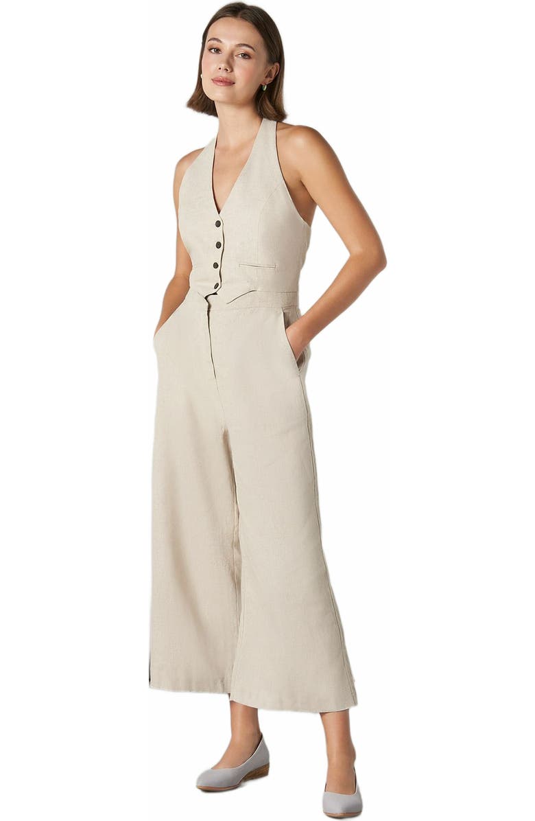 VISCATA Rubina Canvas Espadrille Flats, Alternate, color, Ash Grey