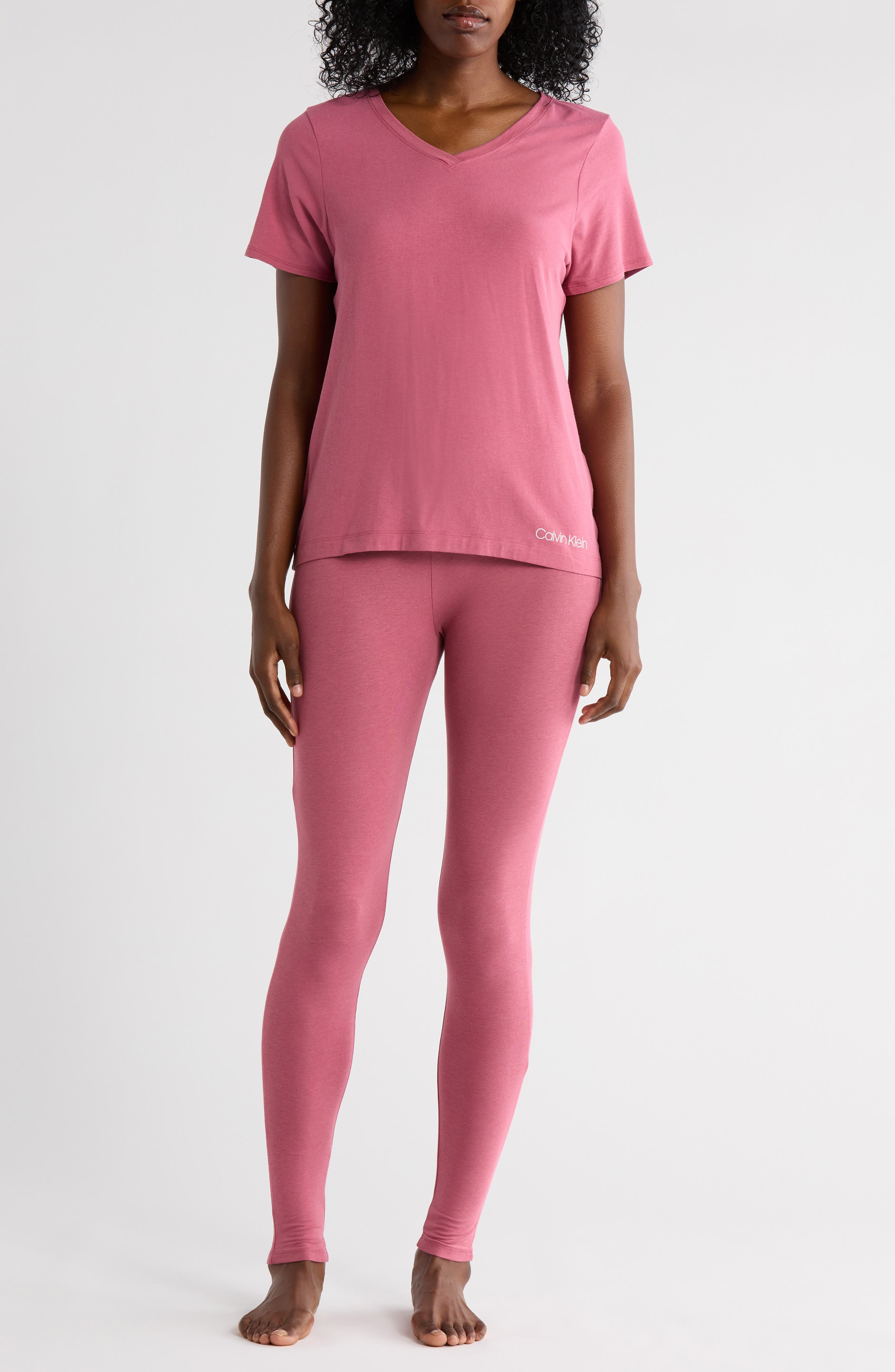 Calvin Klein Comfort Sleep T-Shirt & Leggings Set