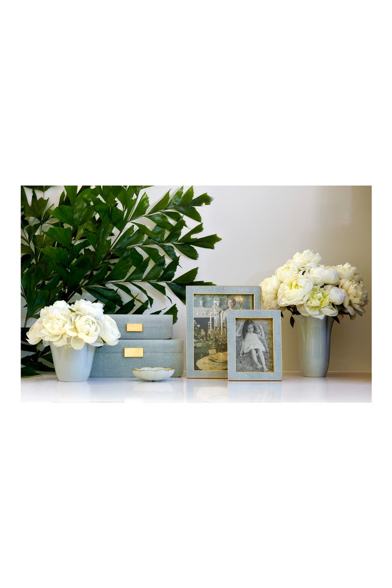 Classic Shagreen Picture Frame, Alternate, color, MIST