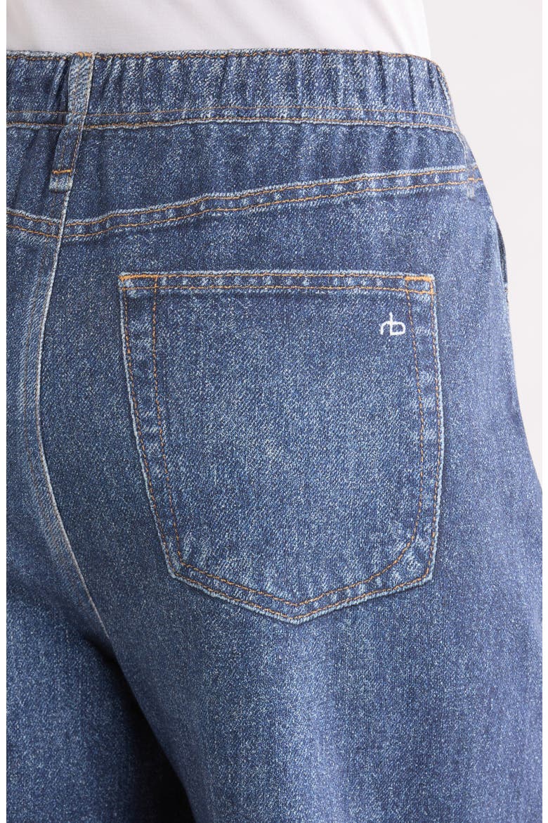 rb Miramar Ankle Cotton Terry Sweatpant Jeans, Alternate, color, PETRA