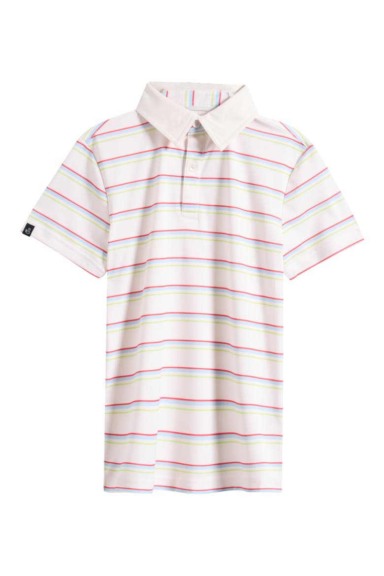 Kids' Cullen Golf Polo, Main, color, VINTAGE-WHITE