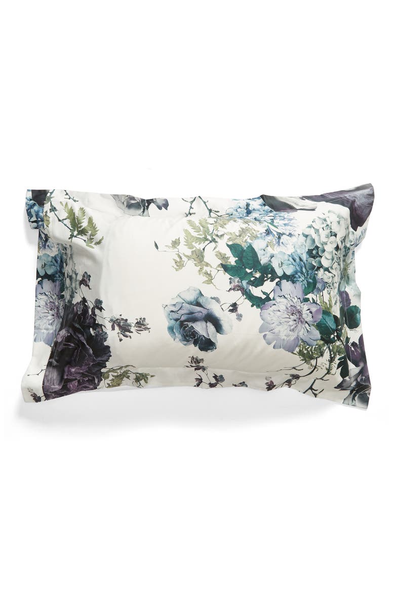 Floris Set of 2 Shams, Alternate, color, BLUEMULTI