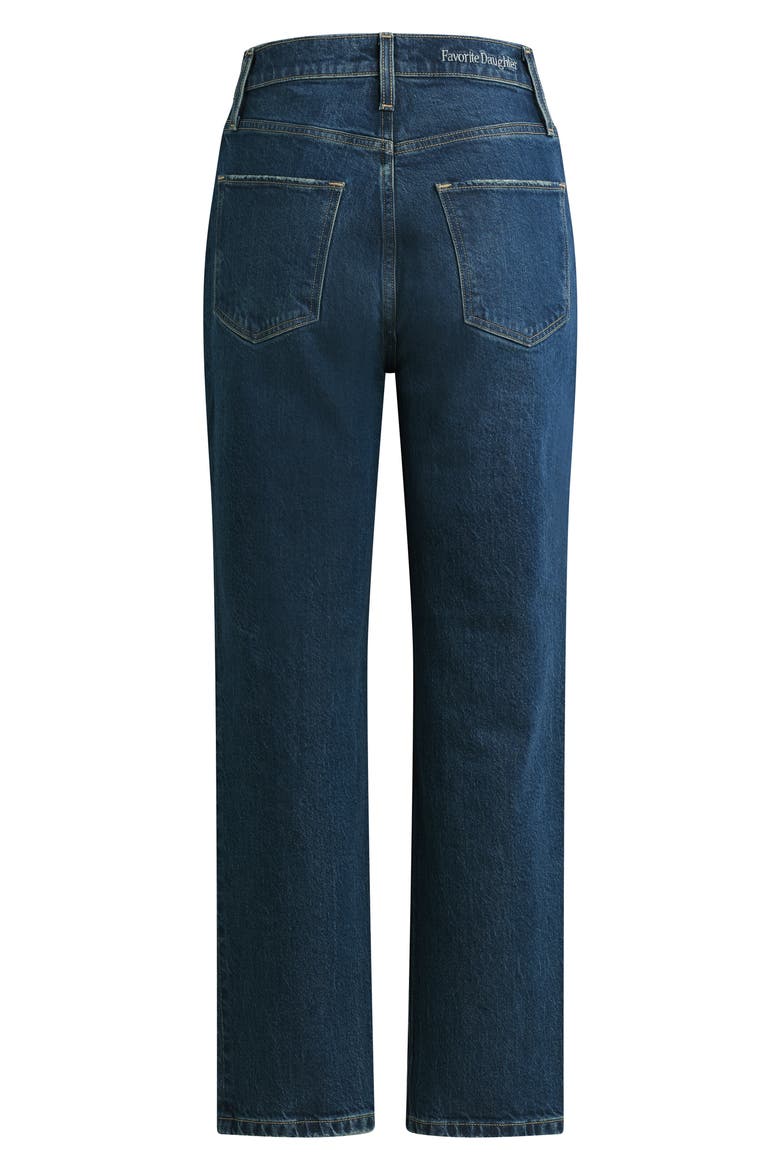 The Valentina High Waist Ankle Straight Leg Jeans, Alternate, color, CAMBRIDGE