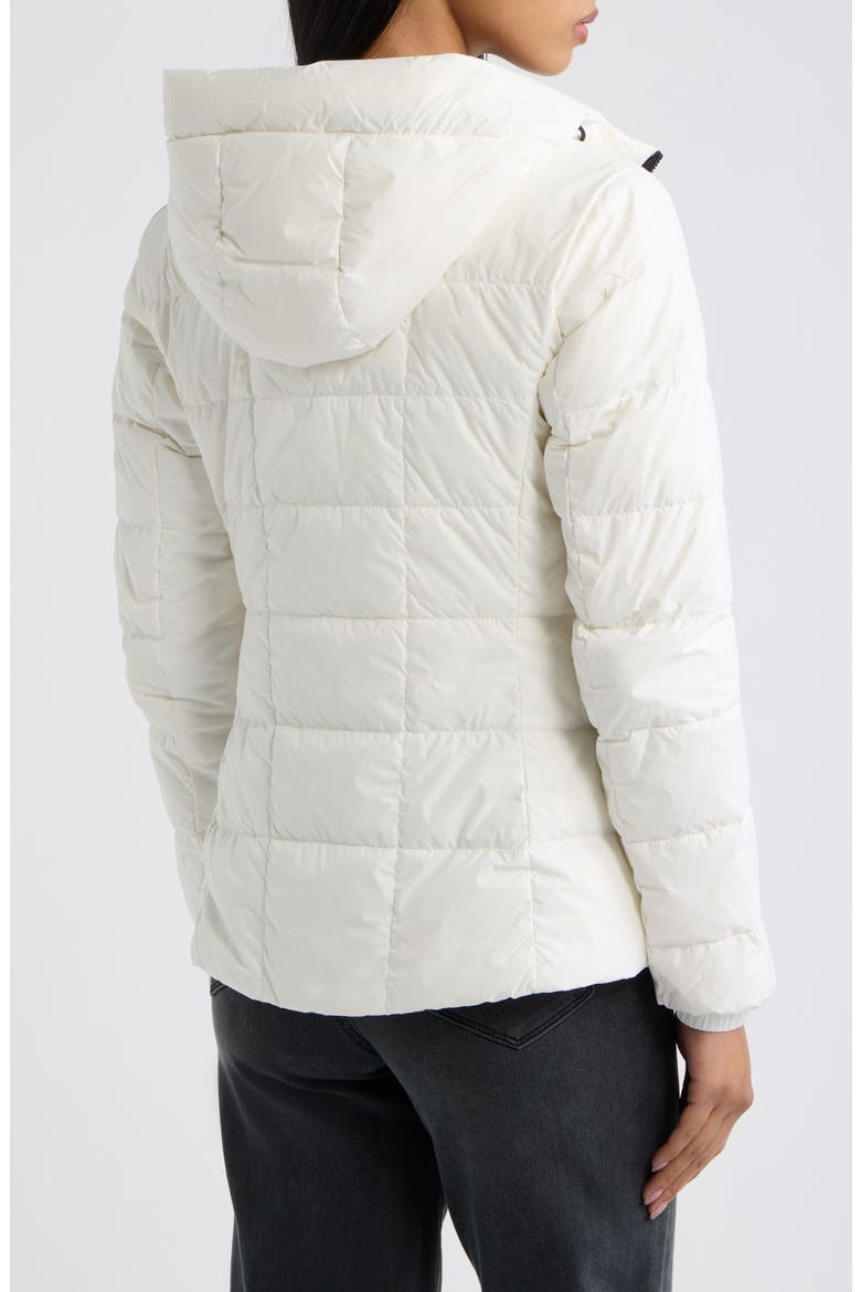 Abbott Hooded 750 Fill Power Down Jacket, Alternate, color, NRTH STAR WH