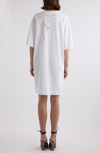 Tシャツ・カットソー DRIES VAN NOTEN White Cotton Hegland Oversize T-Shirt Dries Van Noten White Oversized T-shirt In 1 White | ModeSens