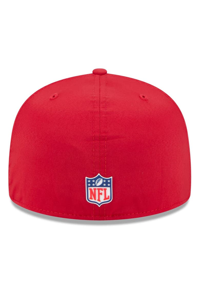 Men's New Era Red Tampa Bay Buccaneers 2025 Sideline  59FIFTY Fitted Hat, Alternate, color, Red
