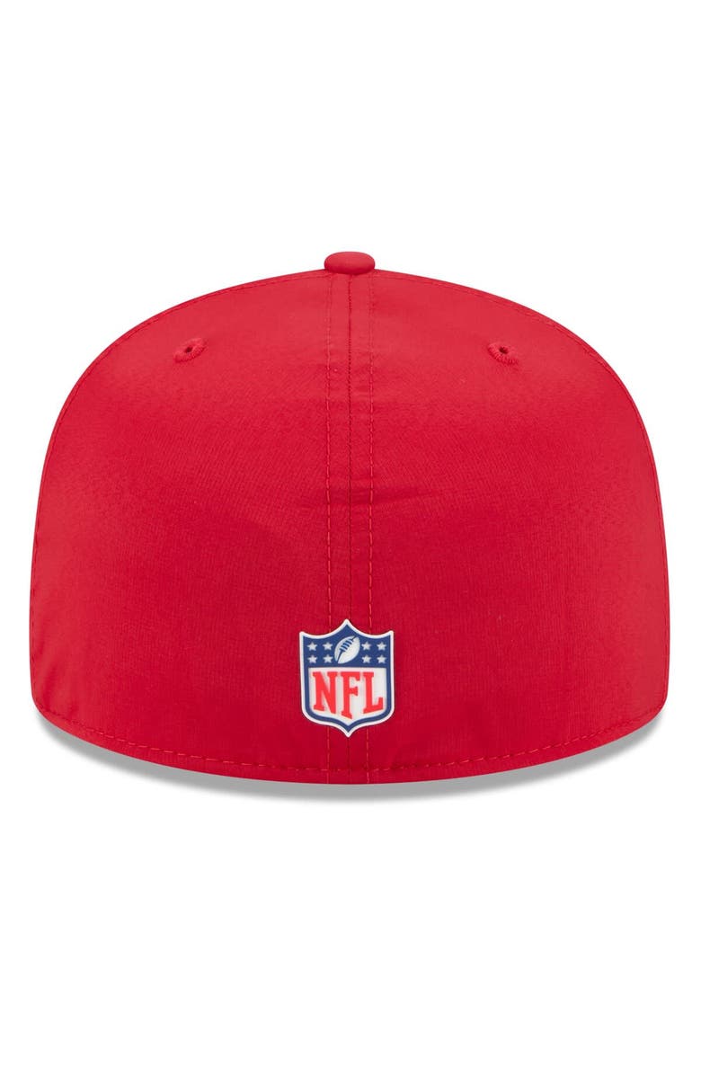 New Era Men's New Era Red Tampa Bay Buccaneers 2025 Sideline 59FIFTY Fitted Hat, Alternate, color, Red