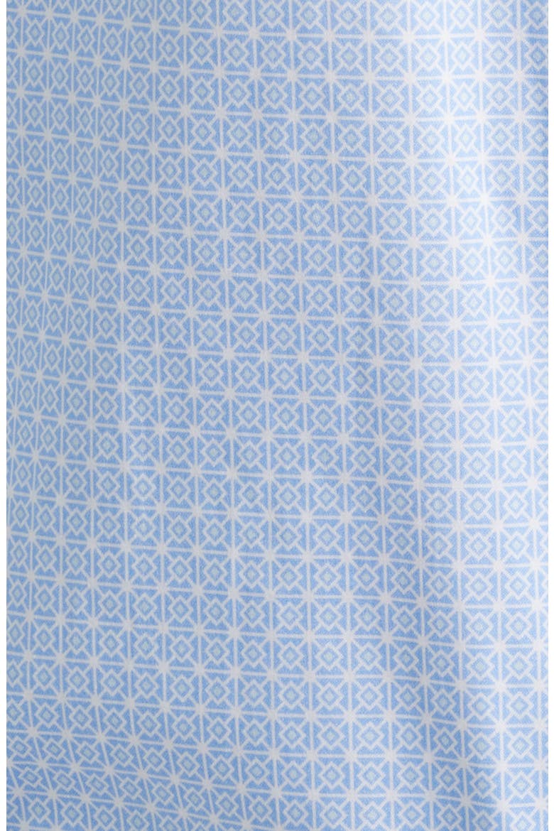 Logan Print Button-Up Shirt, Alternate, color, BLUE LAYERED DIAMOND