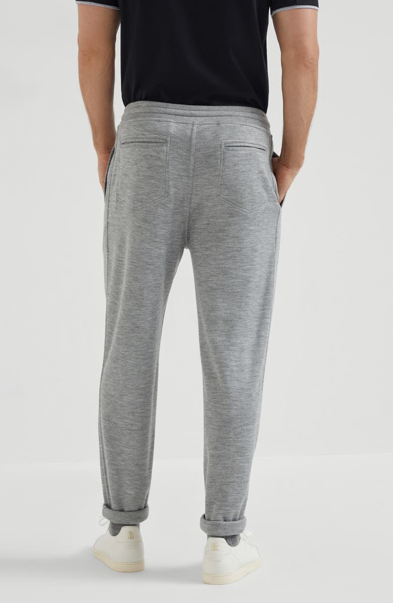 Brunello Cucinelli French terry trousers, Alternate, color, 