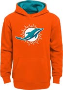 Outerstuff Youth Orange Miami Dolphins Prime Pullover Hoodie