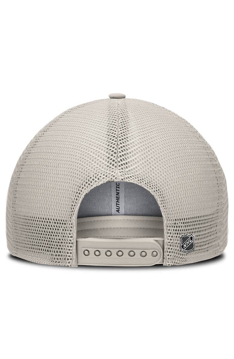 FANATICS Women's Fanatics Tan Seattle Kraken Authentic Pro Road Trucker Adjustable Hat, Alternate, color, Tan