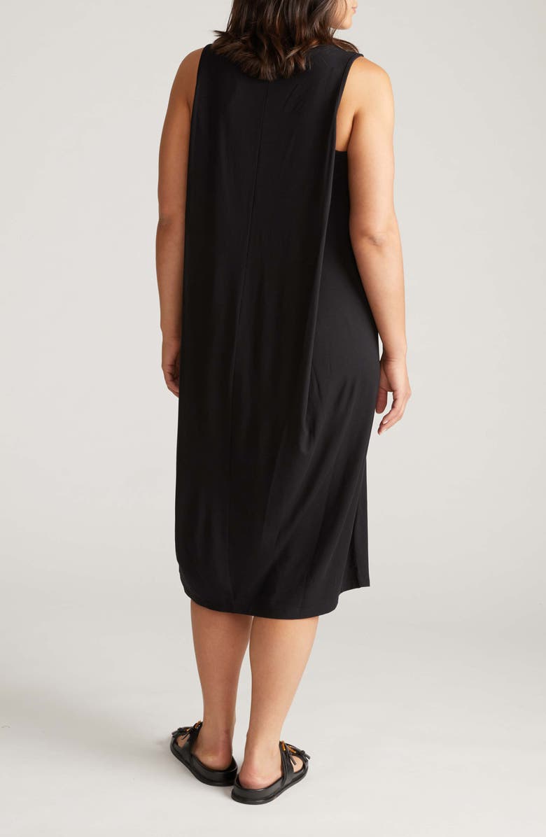 Universal Standard Pearl Divine Jersey Shift Midi Dress, Alternate, color, 