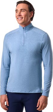 Coolibar Men's Sonora Quarter-Zip, UPF 50+ Sun Protection