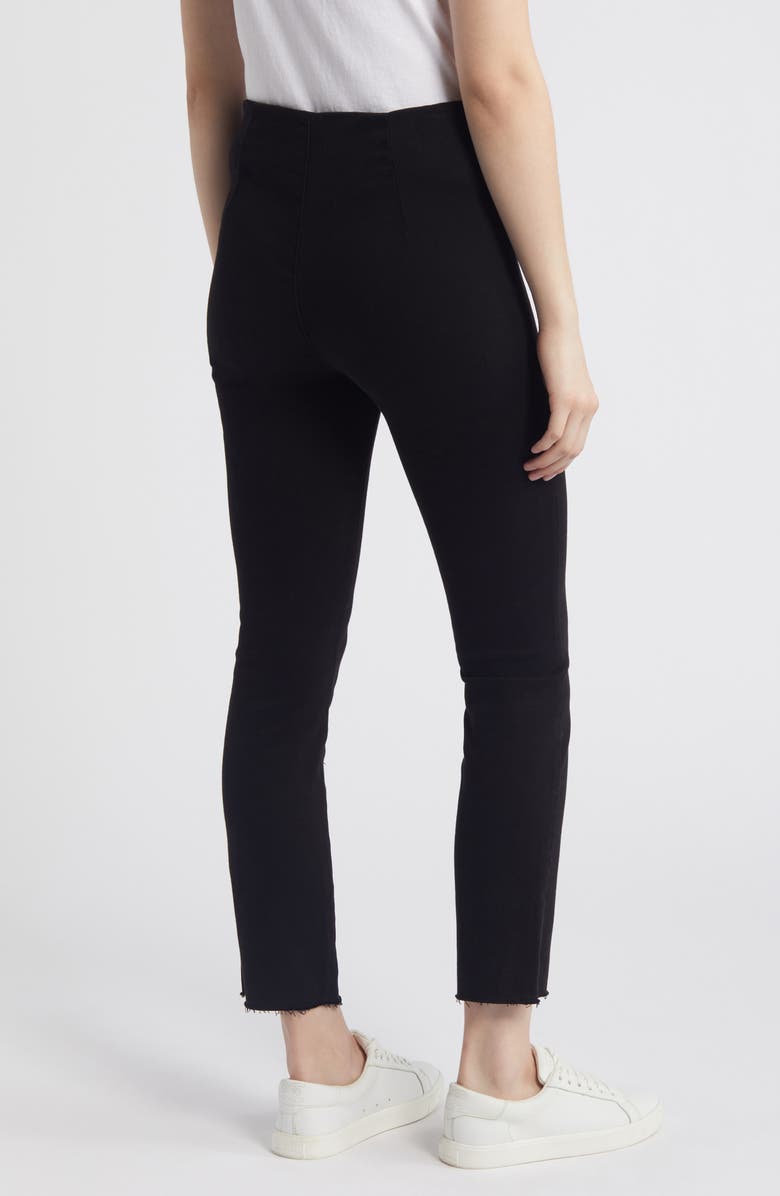 Frank & Eileen Derry Illusion Pull-On Pants, Alternate, color, Black