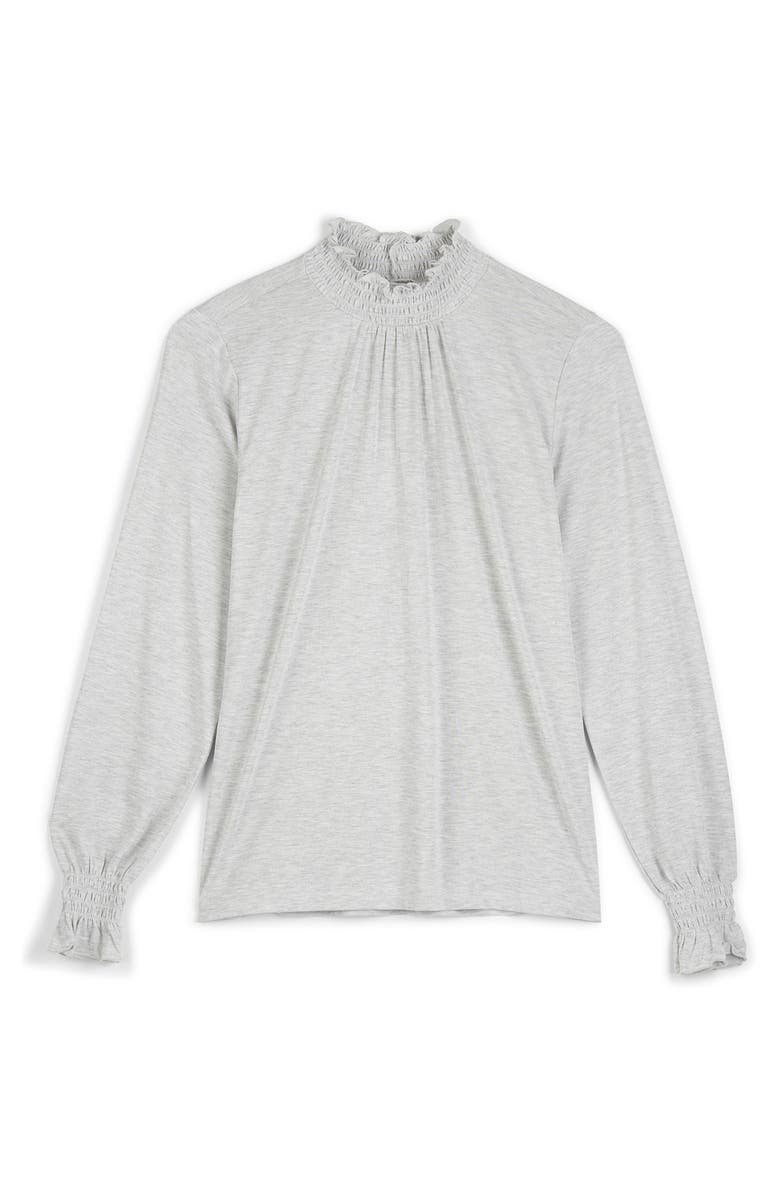 Lucky Brand Smock Detail Long Sleeve Top, Alternate, color,