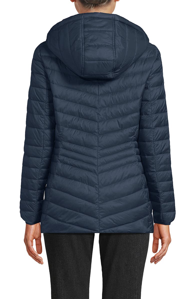 Lands' End Ultralight Packable Down Jacket, Alternate, color, Vintage Blue