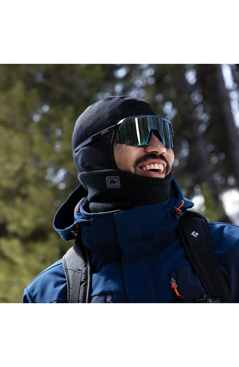 Turtle Fur Fleece Shellaclava Balaclava, Alternate, color, Bright Lime