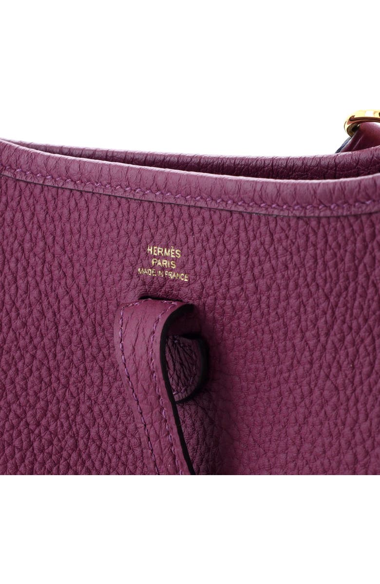 Pre-Owned Hermes Evelyne Bag Gen III Clemence TPM, Alternate, color, Anemone