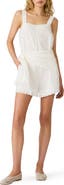 Steve Madden Odelle Sleeveless Tie Waist Romper