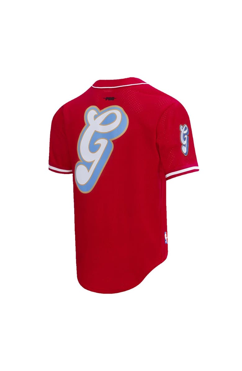 PRO STANDARD Men's Pro Standard Red Memphis Grizzlies 2024/25 City Edition Mesh Baseball Jersey, Alternate, color, 