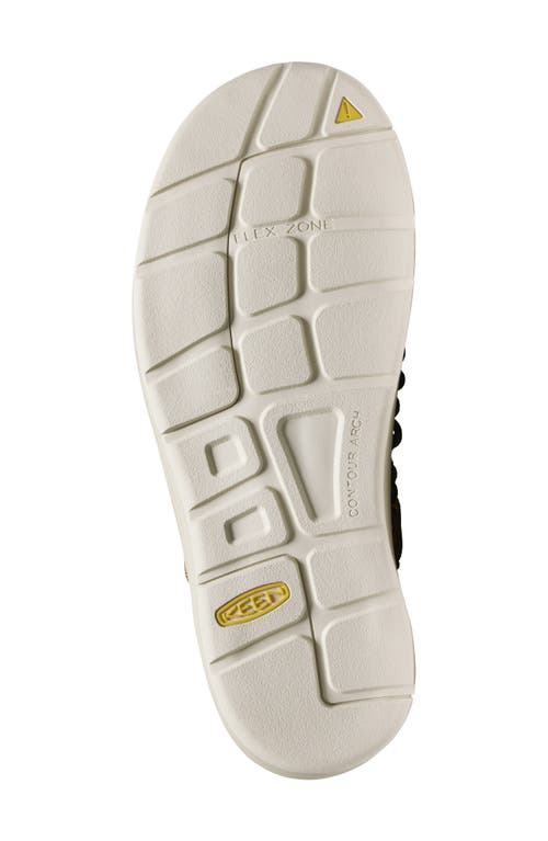 Keen Uneek M Sandals In Brown Suede And Fabric In Multi
