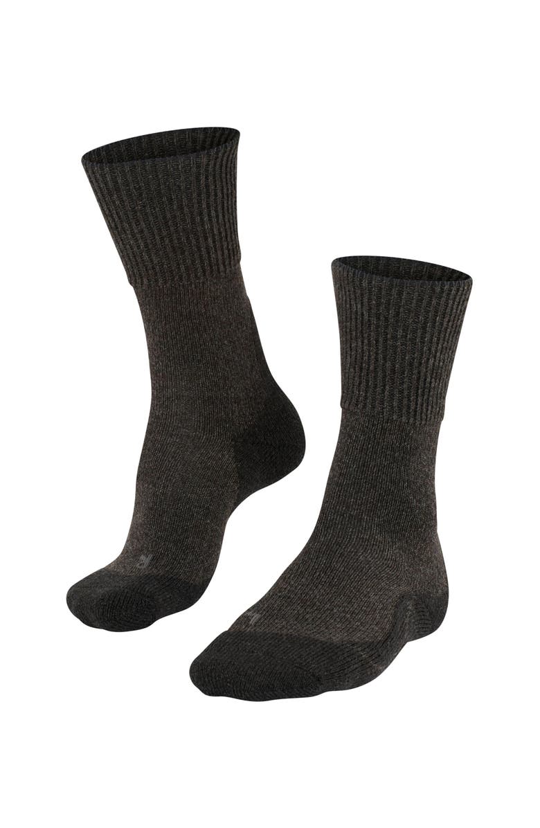 Falke TK1 Adventure Wool Hiking Socks, Main, color, Smog