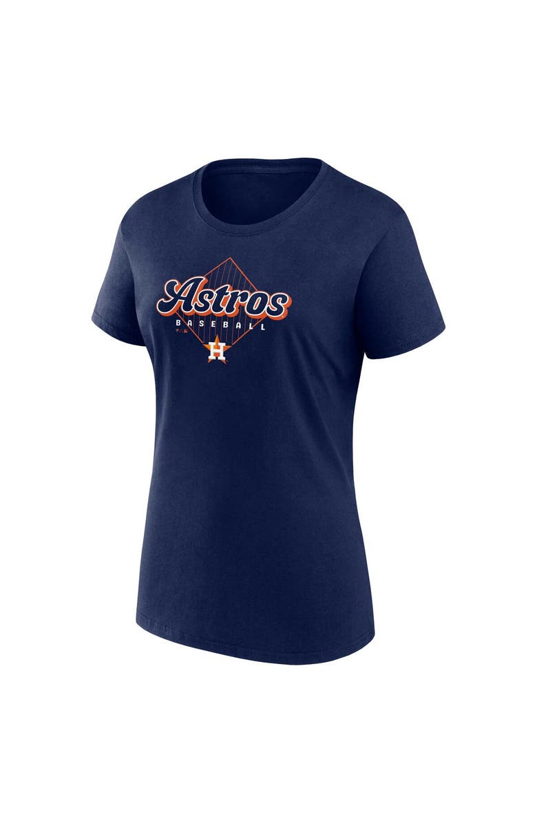 FANATICS Women's Fanatics Branded Orange/Navy Houston Astros T-Shirt Combo Pack, Alternate, color, 