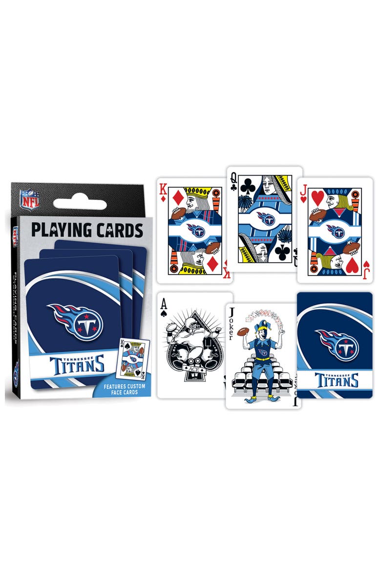 Tennessee Titans Playing Cards, Alternate, color, Multicolor
