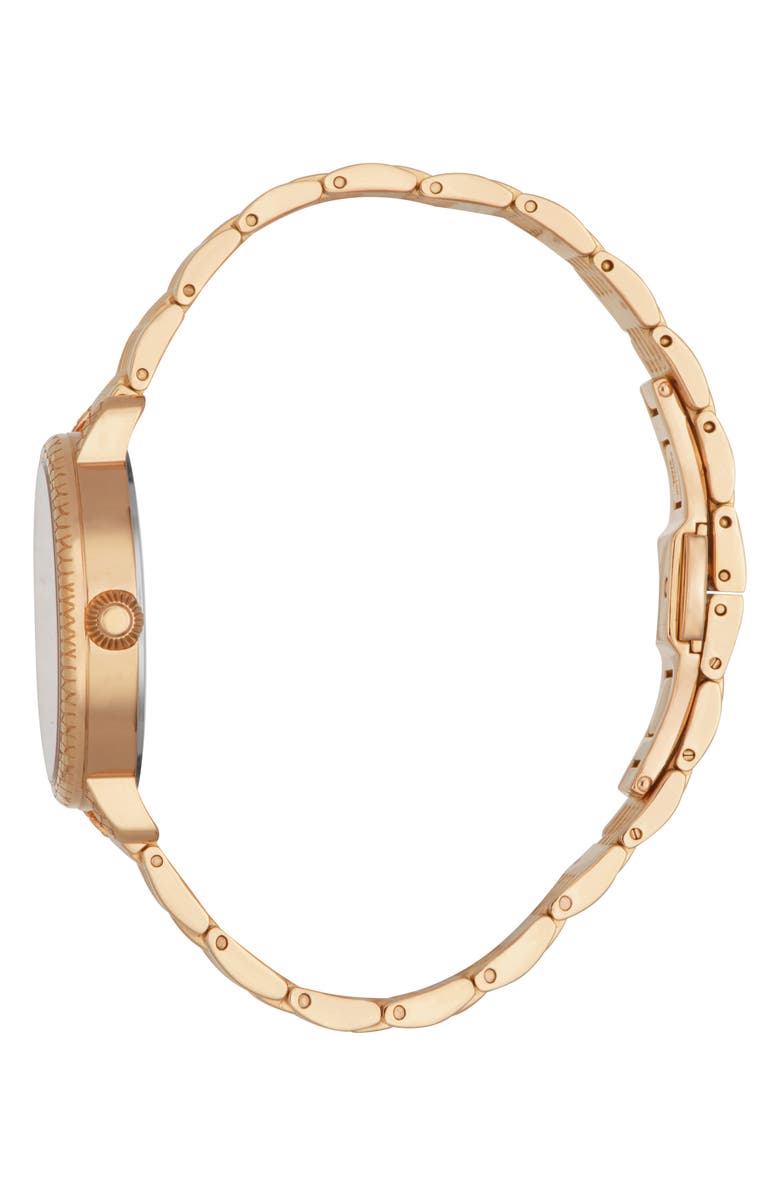 Roberto Cavalli Bracelet Watch, 32mm, Alternate, color, Rose Gold