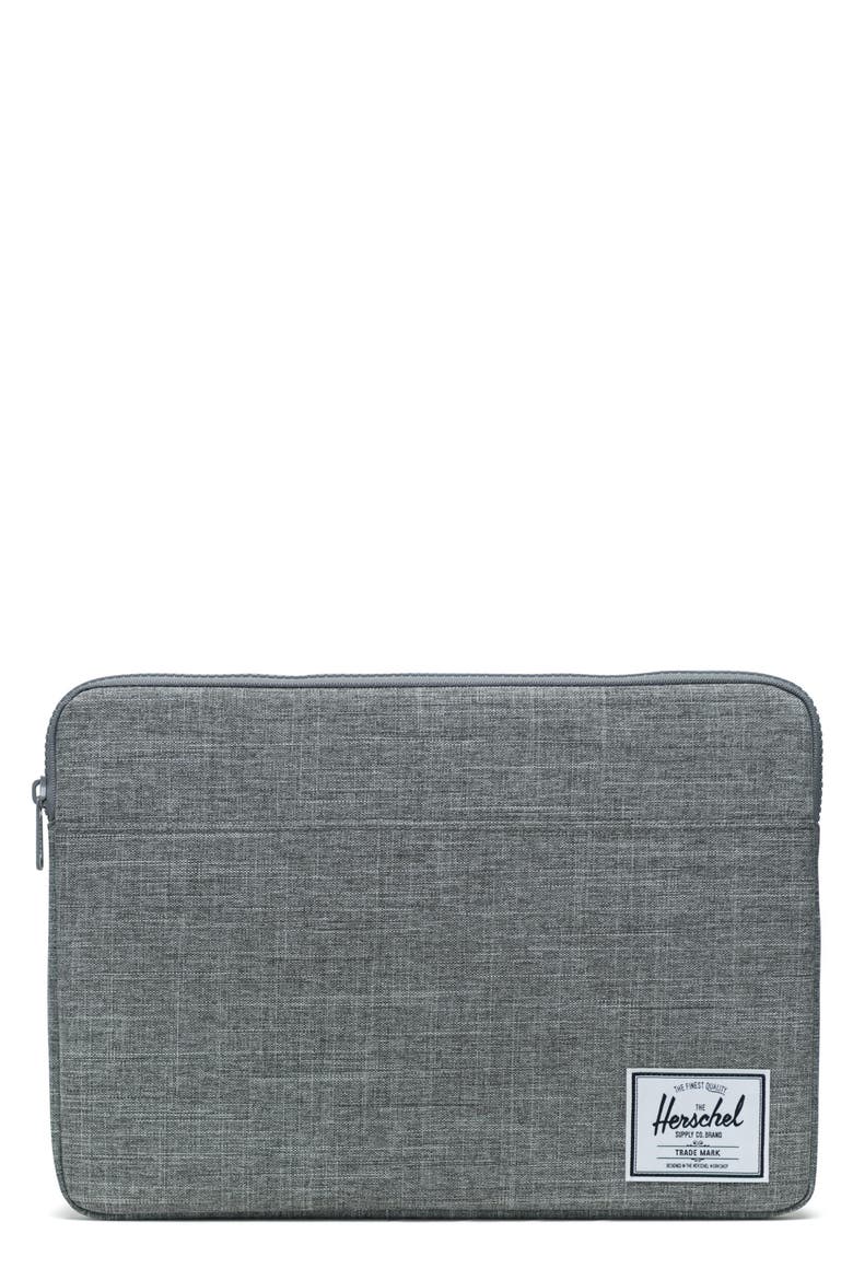 Anchor 15-Inch MacBook Sleeve, Main, color, RAVEN CROSSHATCH