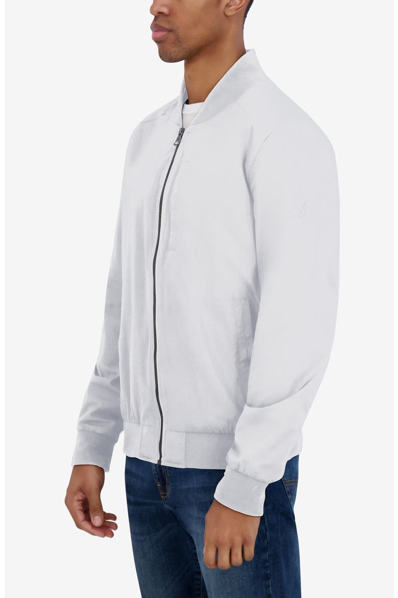 Water Resistant Flight Jacket, Alternate, color, CLOUD GREY