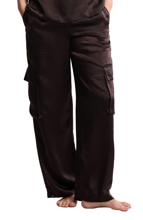 Satin Cargo Pants for Women | Nordstrom