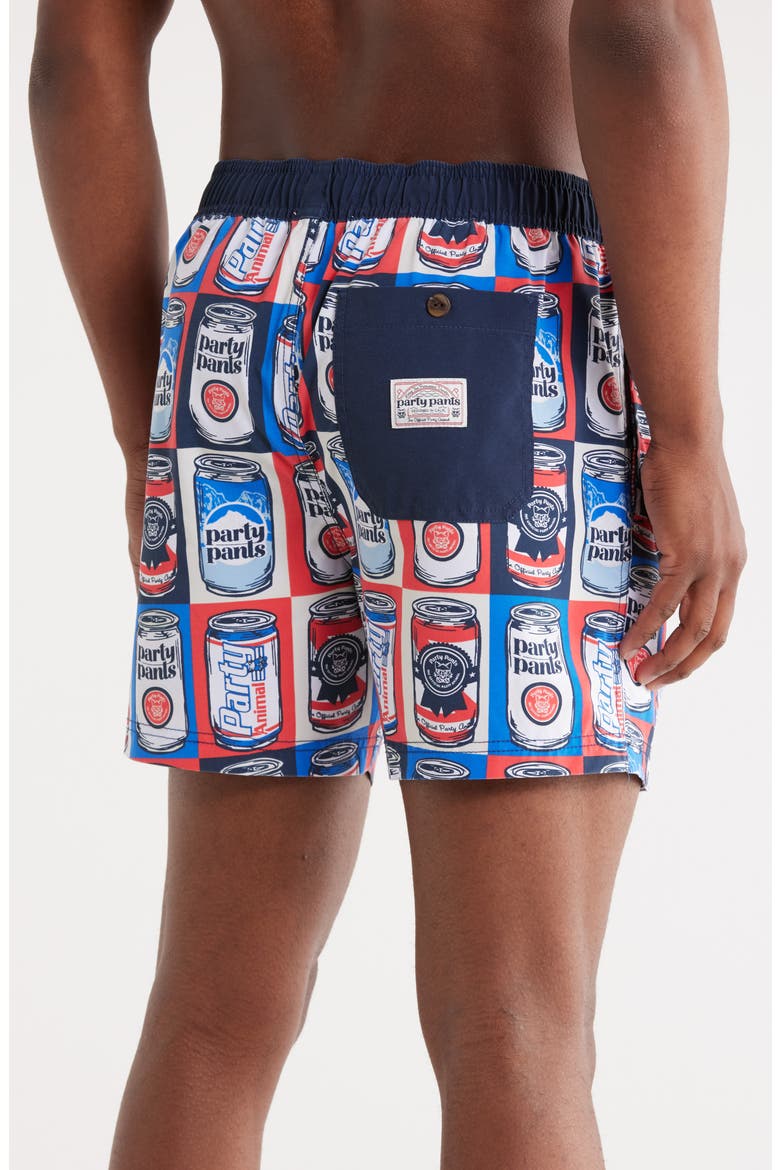 Chug Club Swim Trunks, Alternate, color, NAVY BLUE