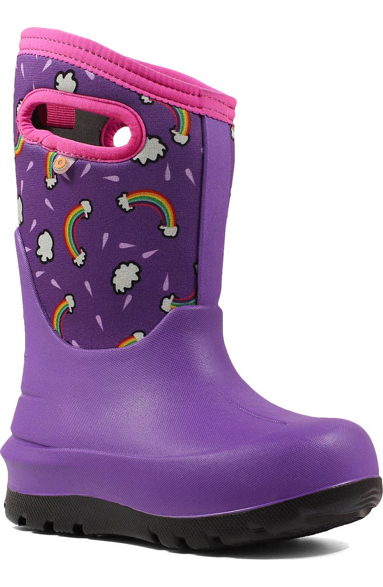 Bogs Neo-Classic Rainbows Insulated Waterproof Boot, Main, color,