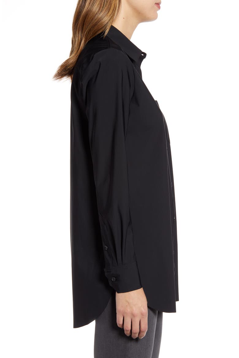 'Lyssentials Schiffer Shirt, Alternate, color, BLACK