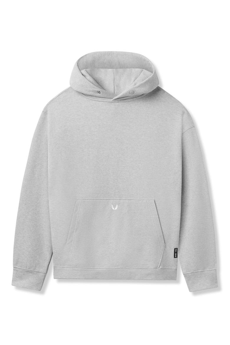Tech-Terry Oversize Hoodie, Alternate, color, HEATHER GREY
