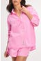  Pink Rascal Check Effect Print