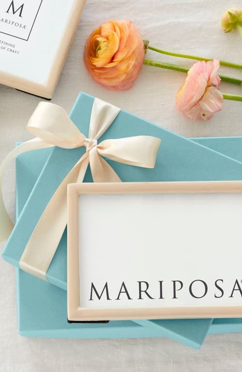 Mariposa Main Line Picture Frame In Brown