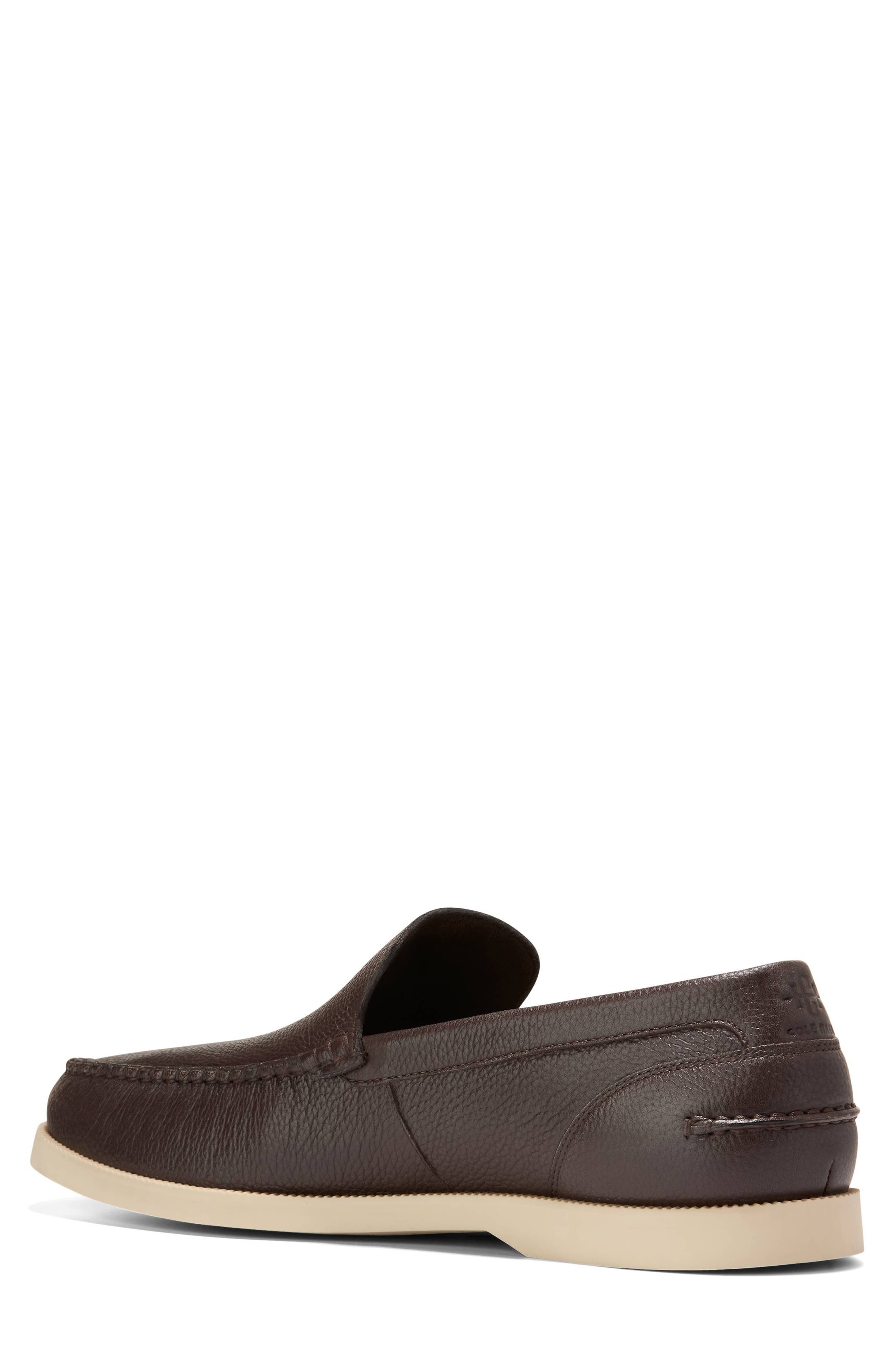 Cole Haan American Classic Hampton Leather Loafer, Alternate, color, Madeira/ Angora