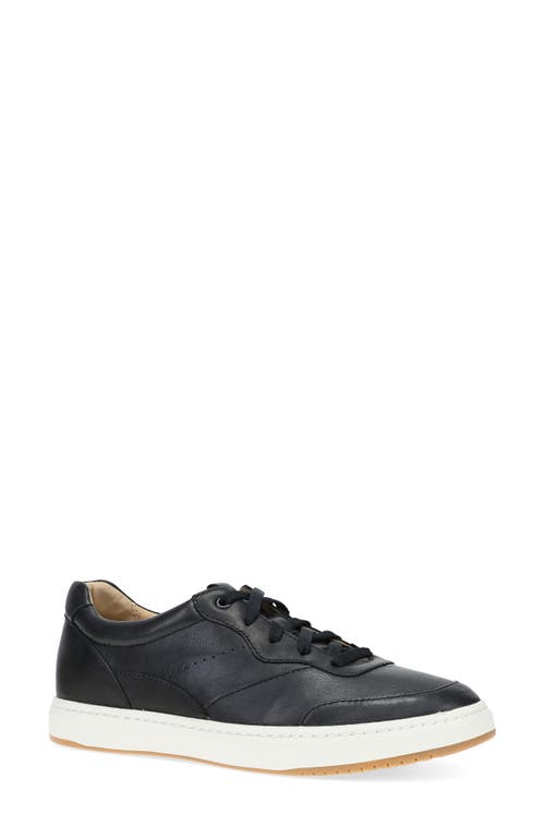 Dansko Josey Low Top Sneaker in Black Nappa 